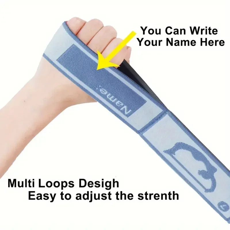 90 cm Yoga Stretching Belt with Adjustable Loops