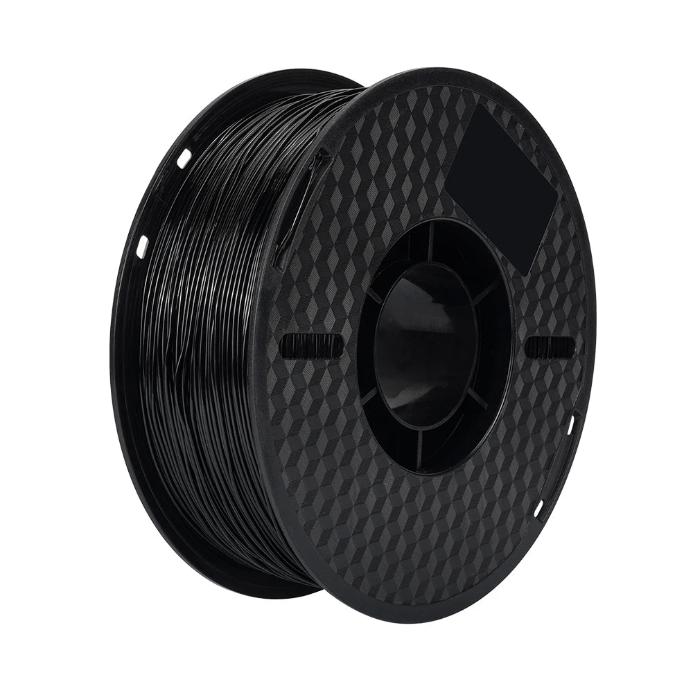 Filamento para impresora 3D de TPU, PLA y PETG, plástico de 1 kg y 1,75 mm, sin enredos, materiales para impresión 3D, negro, blanco, envasado al vacío