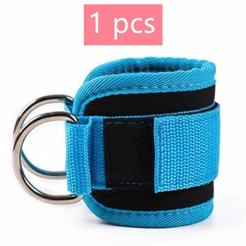 Adjustable Ankle Cuffs with Double D-Rings for Cable Training