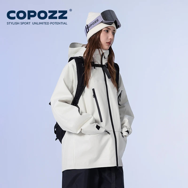 Giacca da sci COPOZZ 24304 con cappuccio