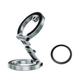 Doppelseitige magnetische Handyhalterung mit Kalteschoe 1/4"-20 Fitnessstudio-Auto-Handyhalterung MagSafe-Ständer für iPhone 17 16 15 14 13 Android Stativ
