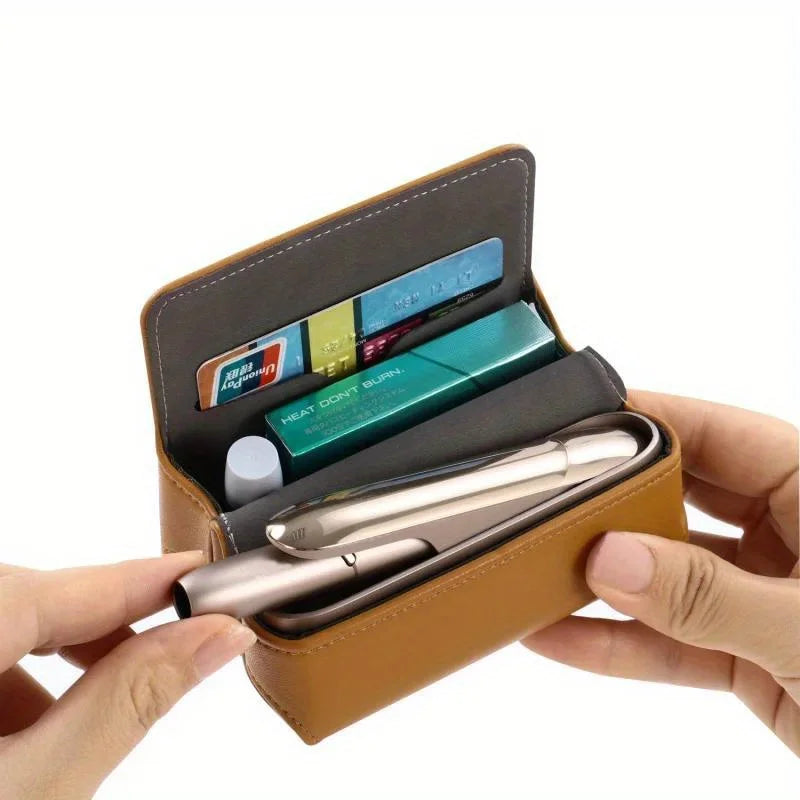 Case for IQOS ILUMA, Protective Pouch Bag in PU Leather for IQOS ILUMA i 7th, Cigarette Accessories