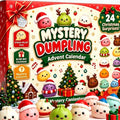 Christmas Squishies Advent Calendar 2026 24 Days Countdown Dumpling Squishy Toys Slow Rising Squeeze Fidget Sensory Decor Gift
