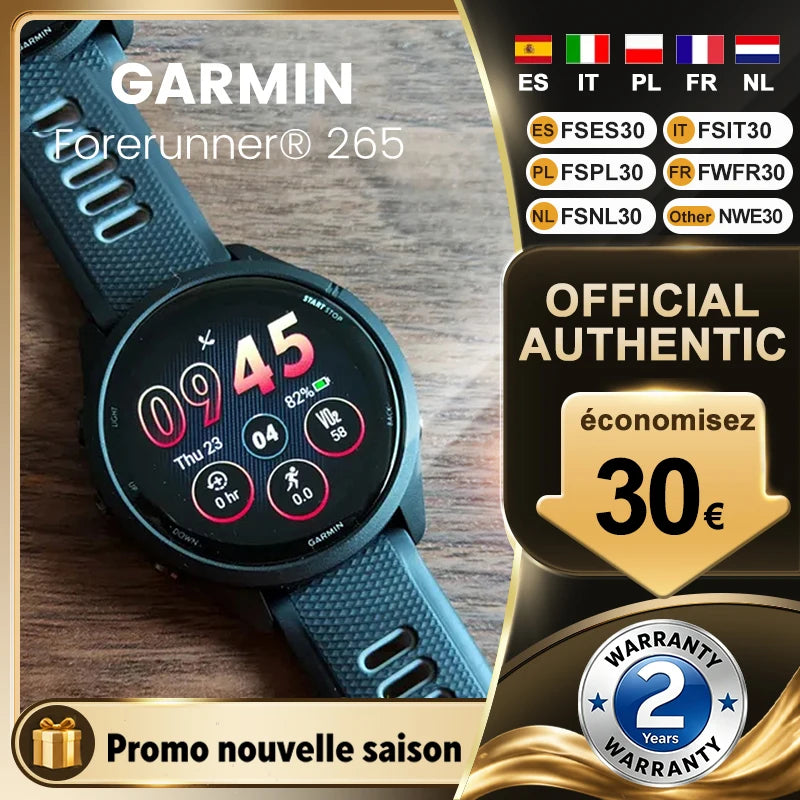 Garmin Forerunner 265 smartwatch GPS