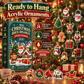 2026 Christmas Advent Calendar 24 Day Countdown Mini Christmas Ornaments Mystery Box Holiday Decor Surprise Gift Collection