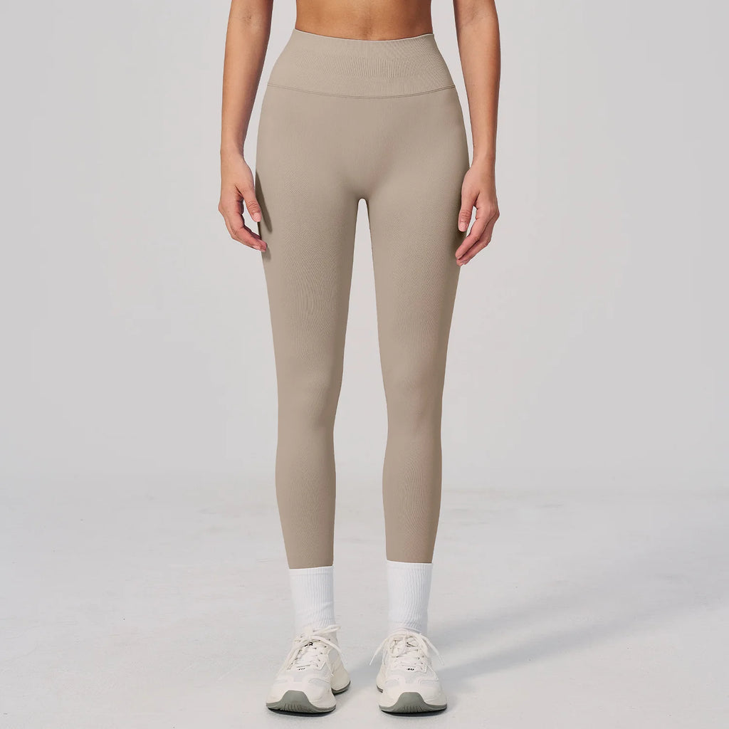 Leggings yoga donna a vita alta