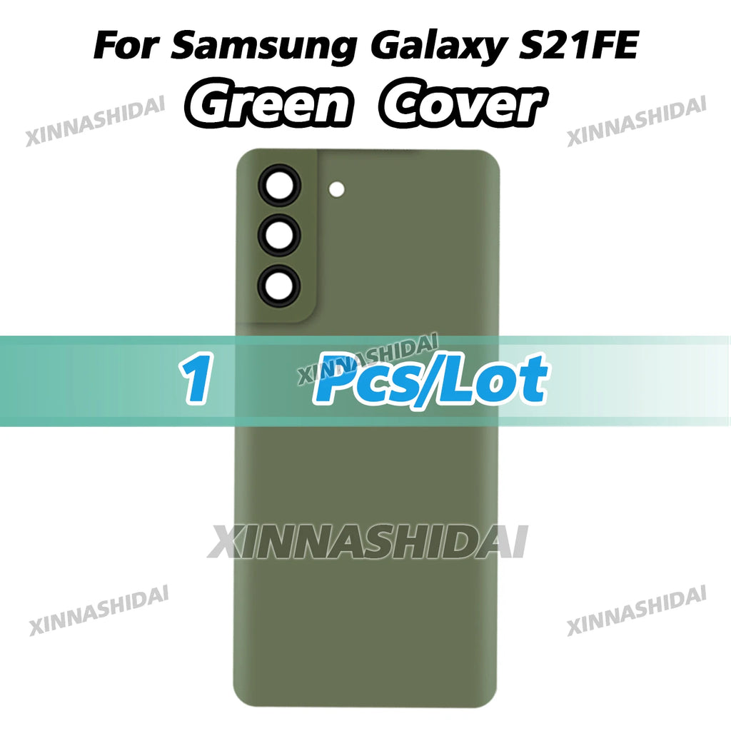 Super Quality For Samsung Galaxy S21FE New Battery Back Cover Replacement Accessories Set Mobile Phone Repair Parts