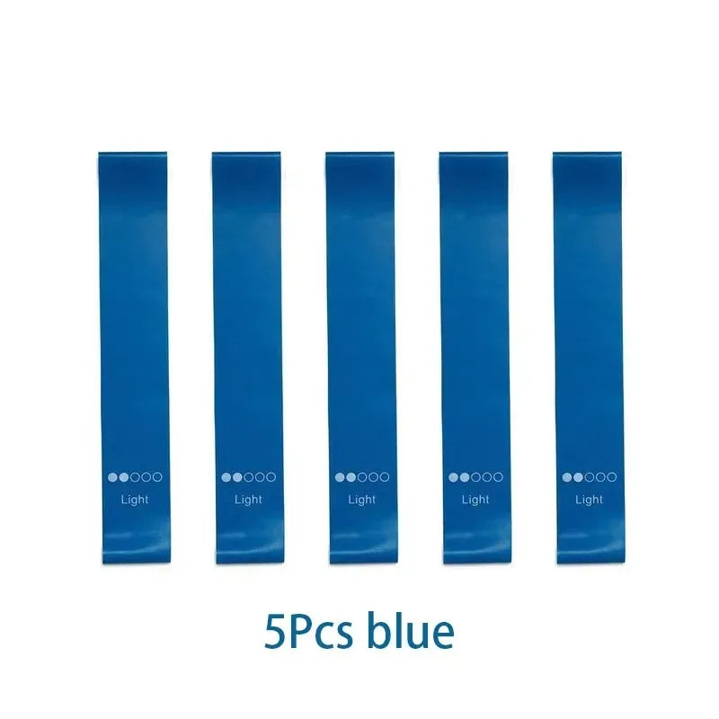 5-Level TPE Resistance Band Set for Yoga and Strength Training