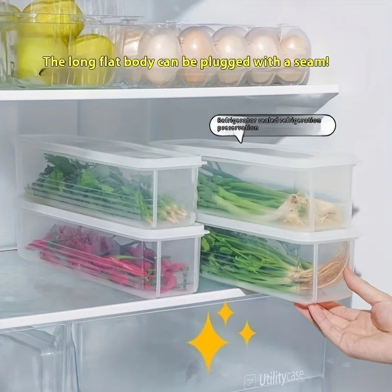 Frischehaltedose für den Kühlschrank, Frische-Aufbewahrungsbox, kleine Lebensmittelaufbewahrungsboxen, transparente, luftdichte Aufbewahrungsbox