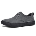 Mens Shoes New Autumn Frosted Leather Casual Shoes Lace-up Men Light Comfortable Driving Flats Sneakers Men Outdoor Oxfords Shoe