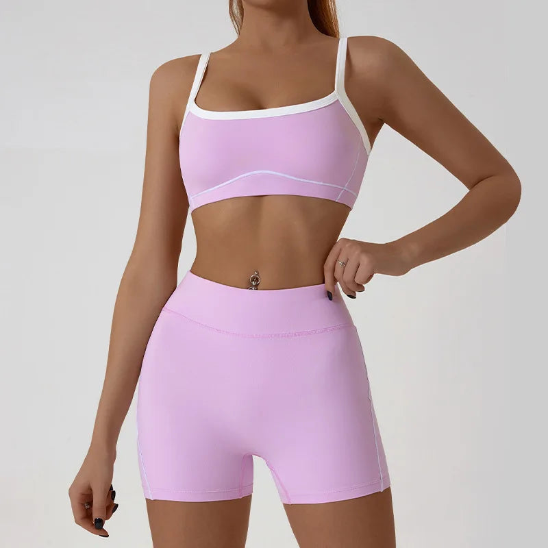 Yoga-Set für Damen, 2-teilig
