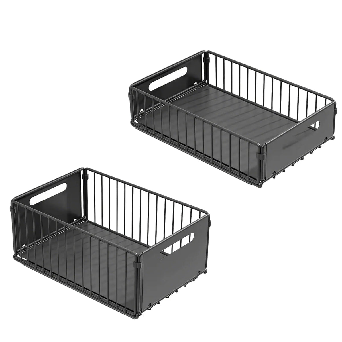 2-Layer Pull-Out Storage Rack Multifunctional Sliding Kitchen Storage Rack Drawer Organizer for Kitchen Bathroom Essential Drawer Cookware Storage