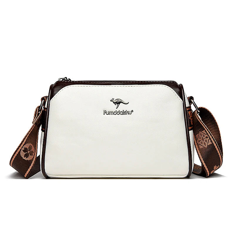 New Genuine High Quality Soft Leather Luxury Purses Crossbody Bag Designer Brand Ladies Shoulder Crossbody Bags 2026 Sac A Main