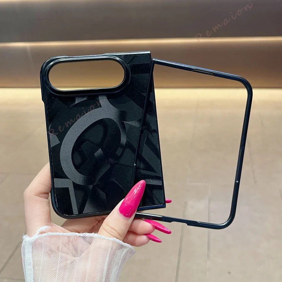 Fashion Creative Letters Phone Case For iPhone DUO Fold 18 18Fold Official Shockproof Protector Hard Cover 18DUO