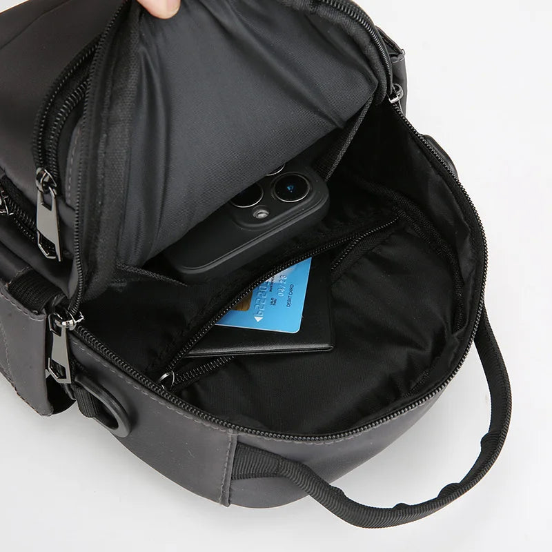 KERMAS ROYAL Nylon Shoulder Bag