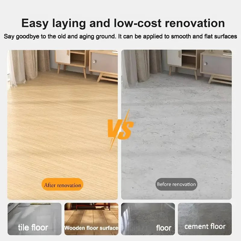 Rotolo adesivo decorativo in PVC effetto legno