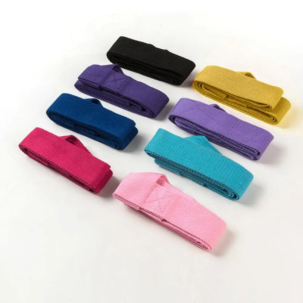 Cotton Yoga Mat Carry Strap and Stretching Belt
