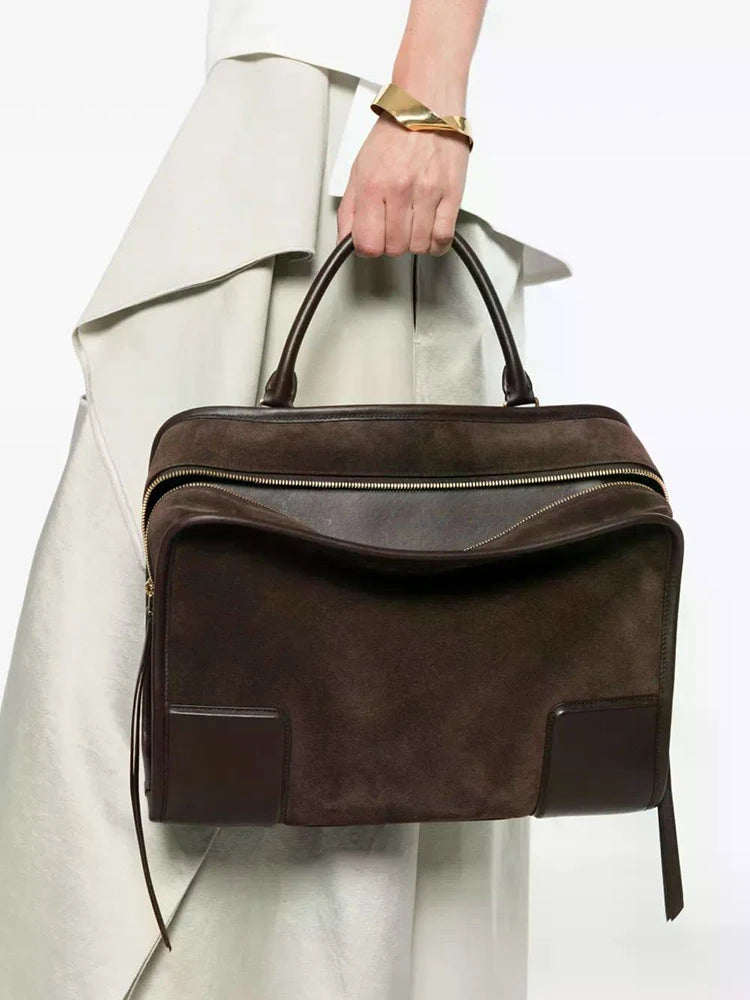 2026 Luxury Brand Design Women Shoulder Bags Top Quality Genuine Leather Women Handbags Fashion Street Style Bowling Bags Woman