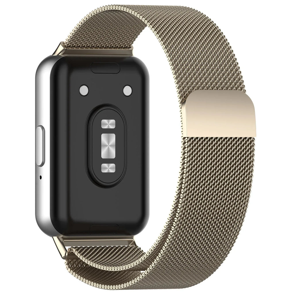 Milanese Strap for Samsung Galaxy Fit 3 Magnetic Stainless Steel Replacement Bracelet Wristband Galaxy Fit 3 Accessories Correa