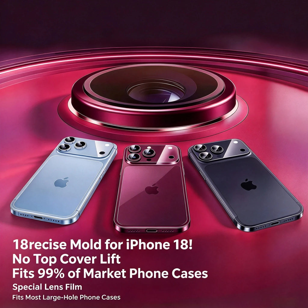 AR Tempered Glass Lens Protector For iPhone 18 17 Pro Max All In One New 3D Full Coverage Anti Reflective Glass Camera Protector