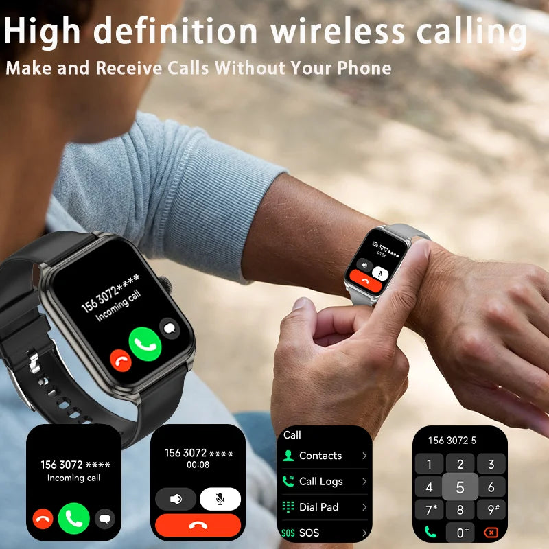 Paazomu AMOLED Smartwatch with Notifications