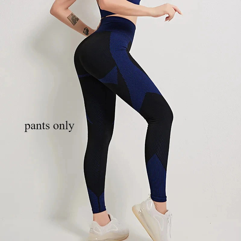 Yoga-Set für Damen, Top und Leggings