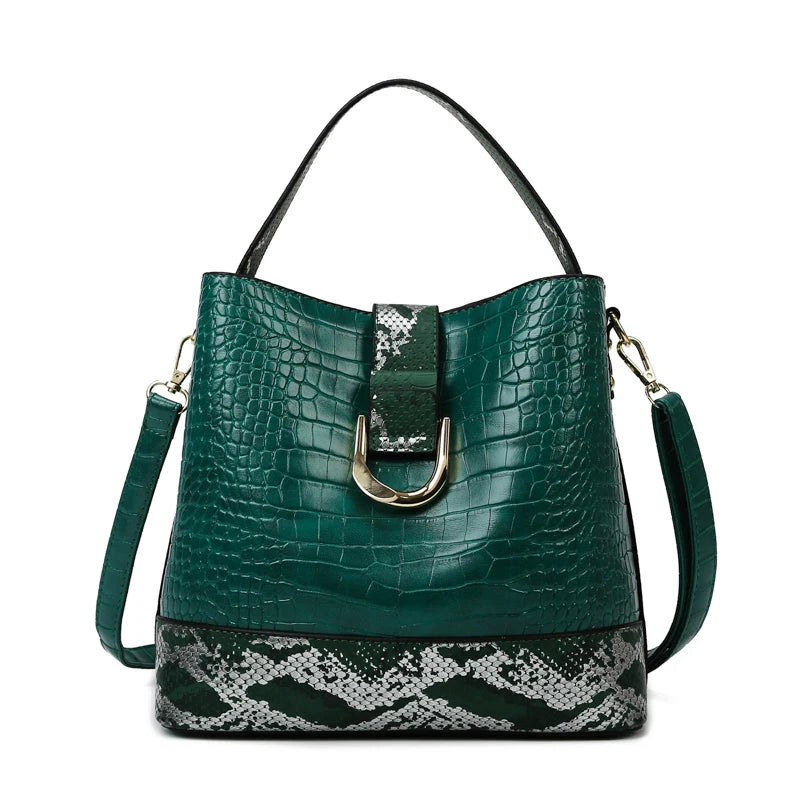 2026 New Soft Leather Bags Luxury Designer Handbag Brand High Quality Crocodile Pattern Women Crossbody Shoulder Bag Sac A Main
