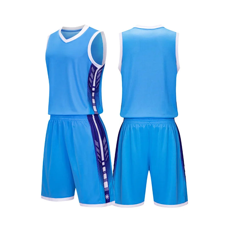 Adult Kid Basketball Jersey Youth Quick-drying Breathable Unisex Team Training Uniform Shirt Sportswear Child Tracksuit Outfit