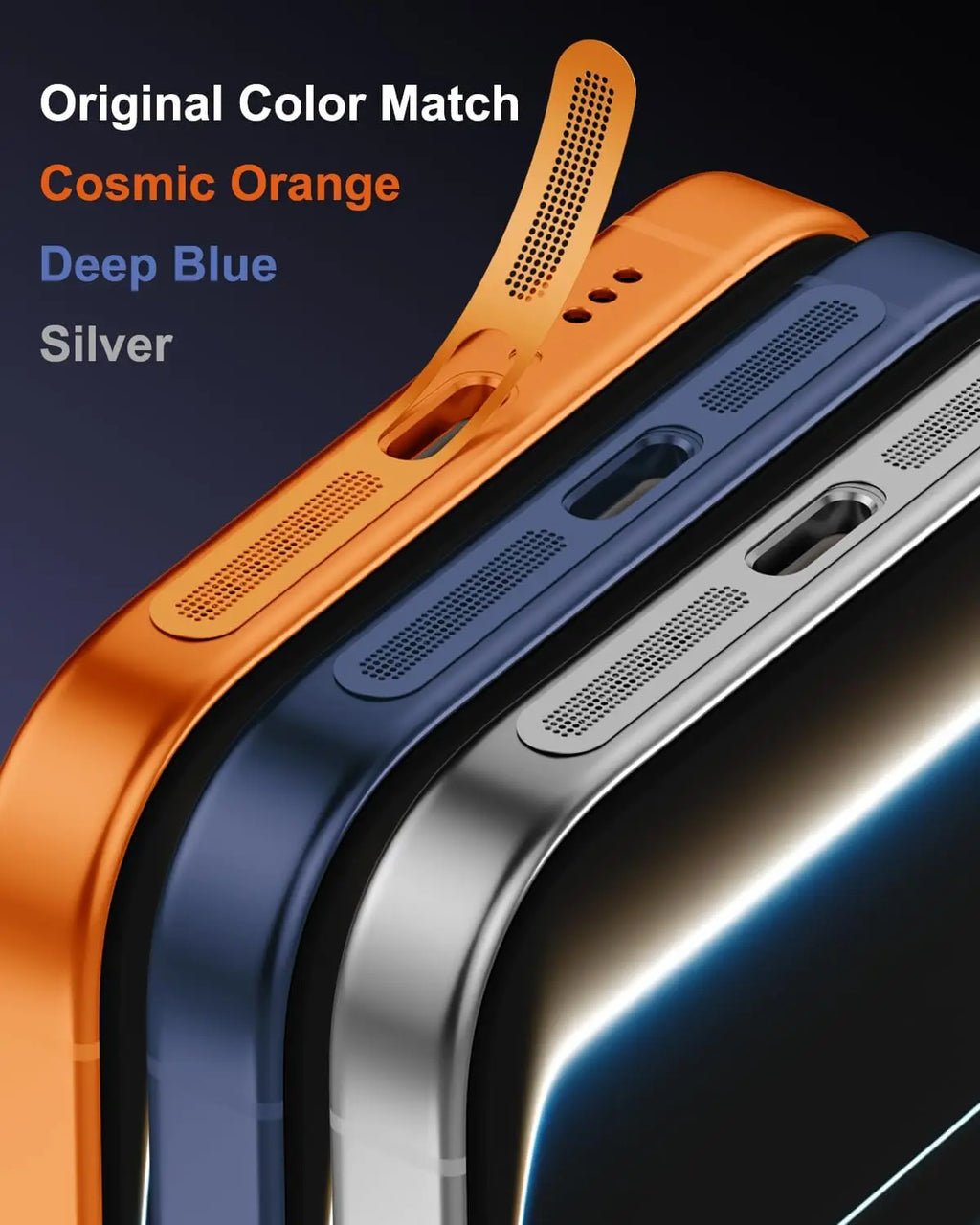 2PCS Metal Speaker Dust Sticker for iPhone 18 17 Pro Max Air 18ProMax 18Pro 17Pro Speaker Protective Cover Mesh Dustproof Net
