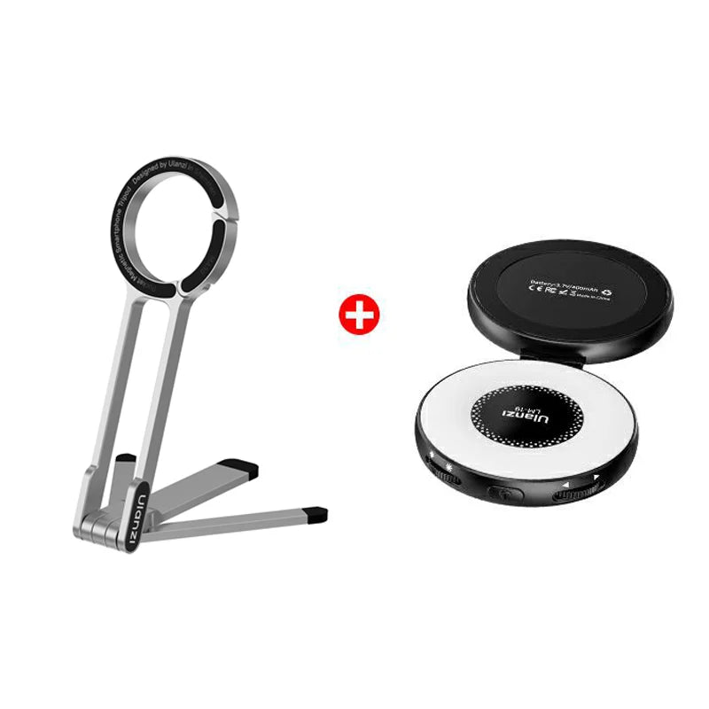 Ulanzi MA30 Magsafe Phone Tripod Dual-sided Magnetic Phone Holder Phone Stand for Iphone 16 15 Outdoor Travel Vlog LiveStreaming