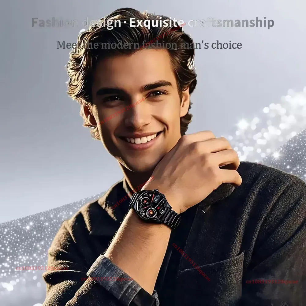 Smartwatch rotondo con display da circa 1,5″ e chiamate Bluetooth