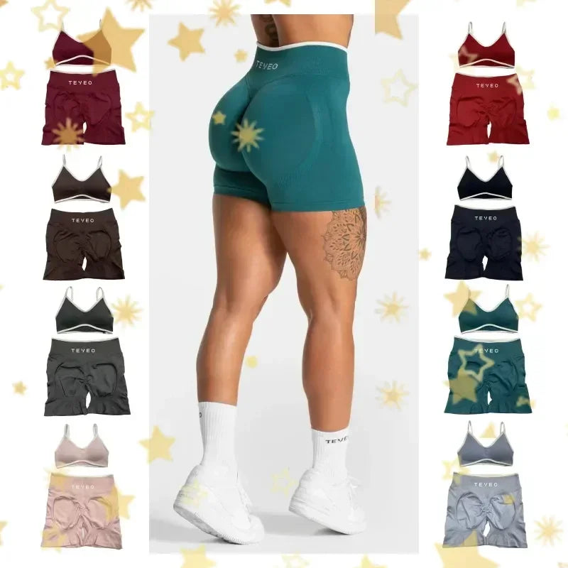 Yoga-Set für Damen, 2-teilig