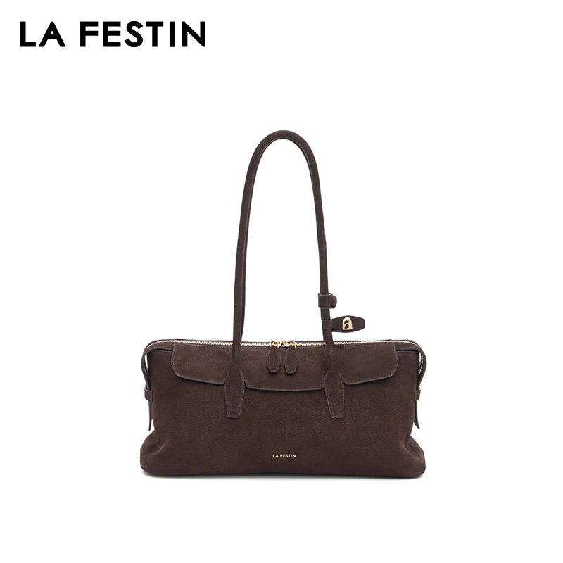 LA FESTIN Original Brand Women's Bag New Shoulder Bags Handbag Designer Bags Woman Luxury 2026 Tote Bags Leather Bag