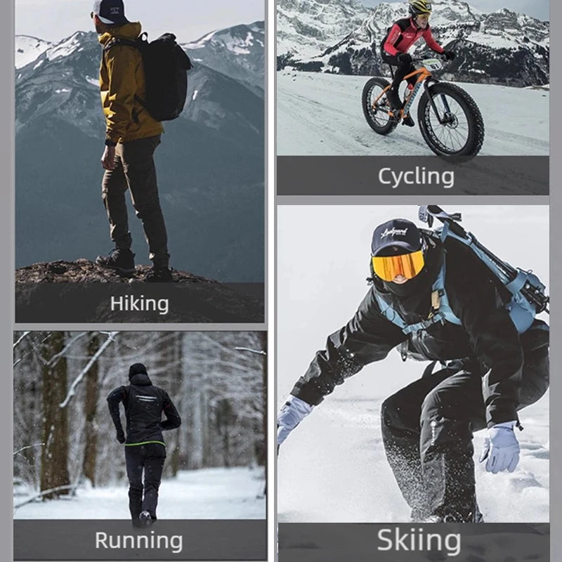 GENDAWAY maglia uomo da indossare come primo strato