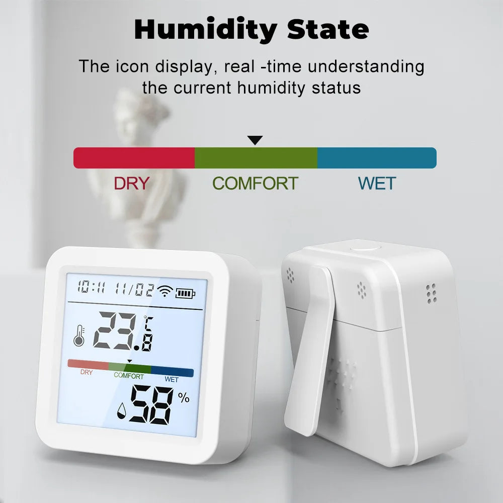 Sensore Zigbee di temperatura e umidità Tuya