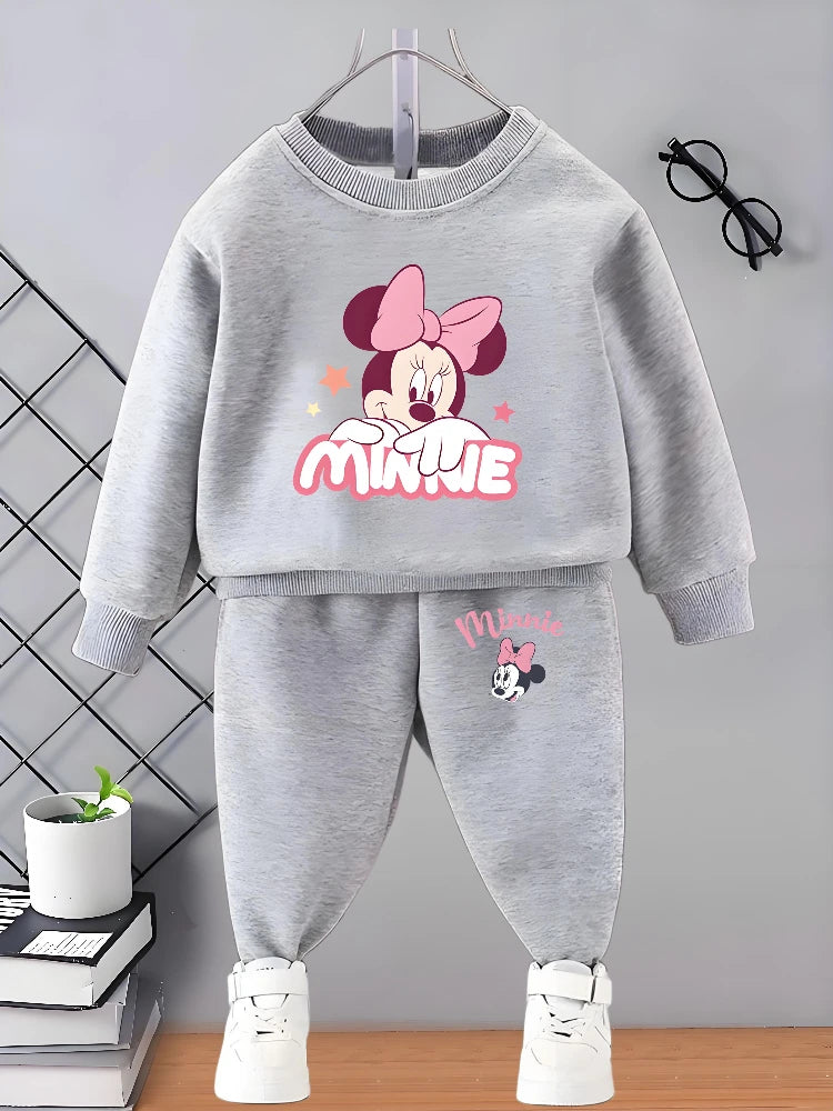 Girls’ Two-Piece Hoodie and Trousers Set