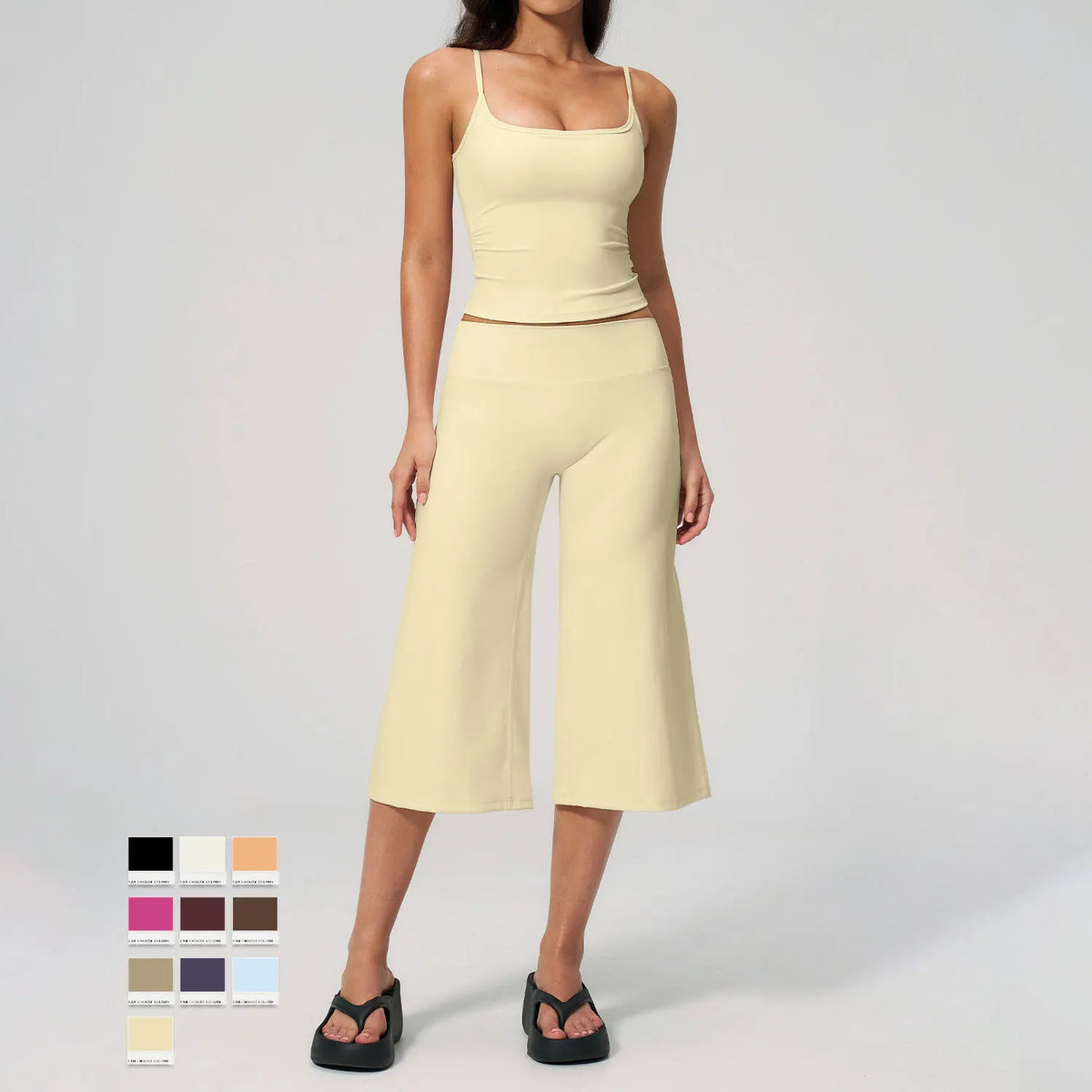 NCLAGEN completo donna, top e pantaloni cropped