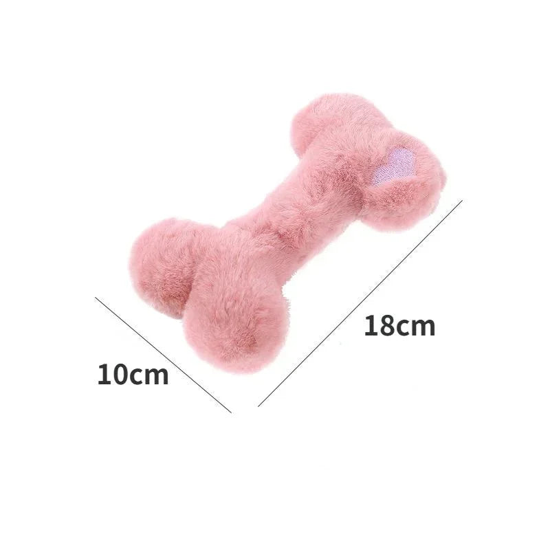 Juguetes para perros diseño de hueso Juguete de peluche para mascotas Juguete interactivo para perros Juguete para gatos Accesorios para mascotas  Juguetes para perros