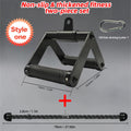 Triceps Rope and 360° V Handle Set for Home Gym Machines