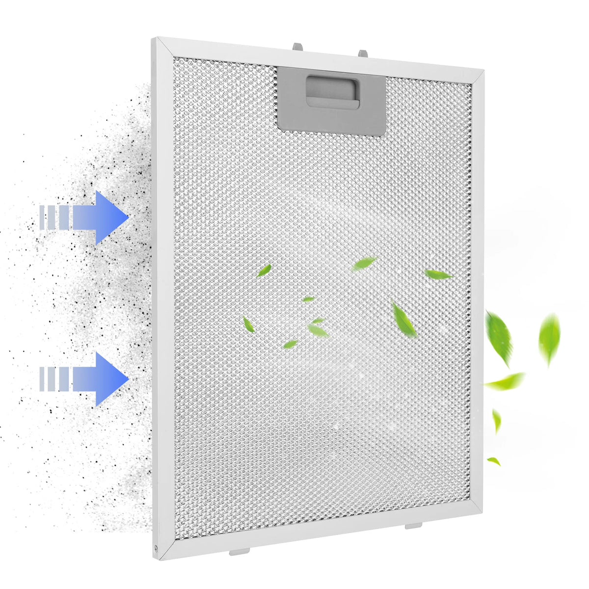 2PCS Aluminum Mesh Filter Range Hood Filters 320x260mm Metal Mesh Extractor Vent Filter for Home Kitchen Range Hood Accessories