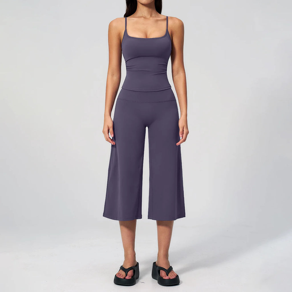 NCLAGEN completo donna, top e pantaloni cropped