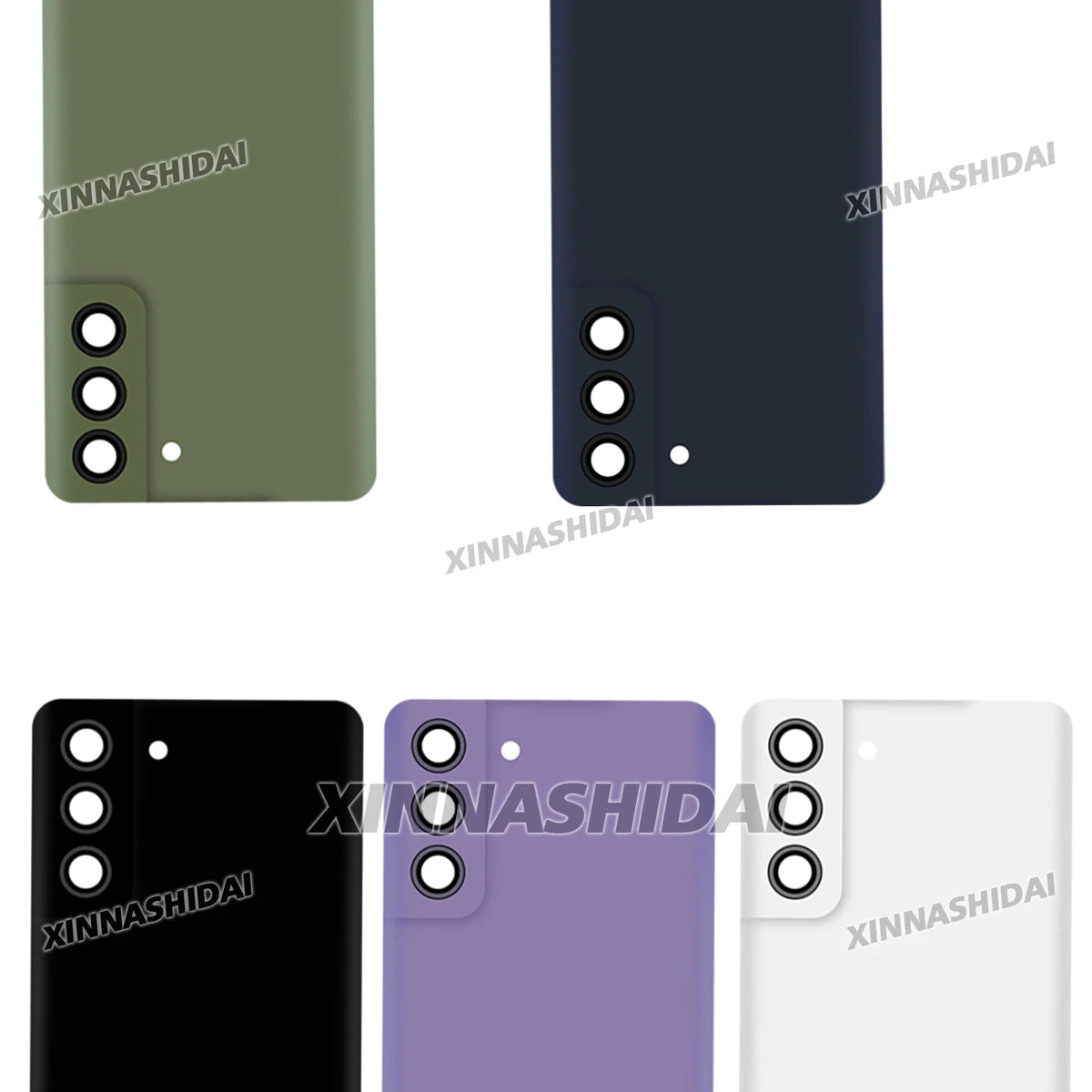 Super Quality For Samsung Galaxy S21FE New Battery Back Cover Replacement Accessories Set Mobile Phone Repair Parts