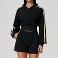 Yoga-Set für Damen, 2-teilig, Jacke und Hose