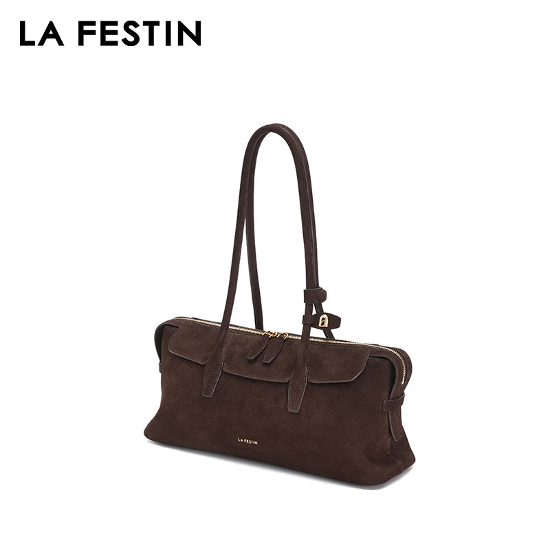 LA FESTIN Original Brand Women's Bag New Shoulder Bags Handbag Designer Bags Woman Luxury 2026 Tote Bags Leather Bag