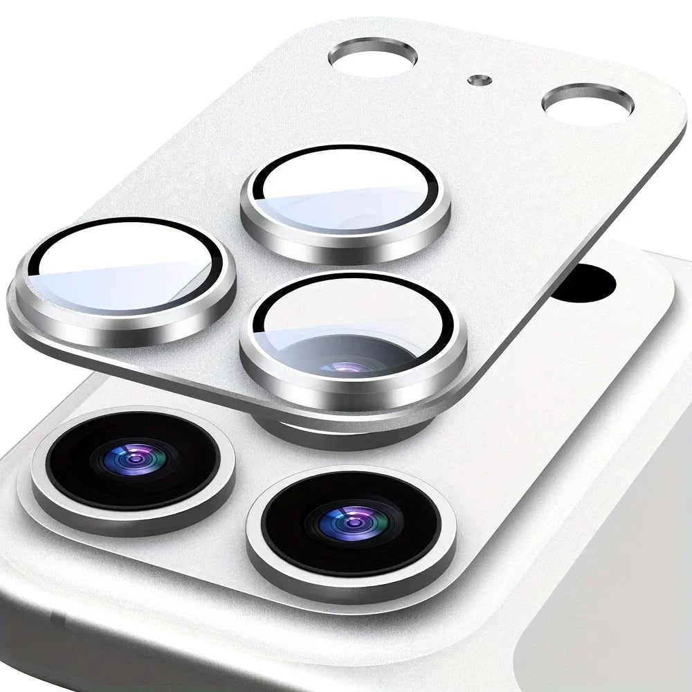 1pc Protective Film for iPhone 17 18 Pro Max For iPhone 17 18 Pro/17 Air DUO Full Coverage Camera Lens Protection Metal Frame