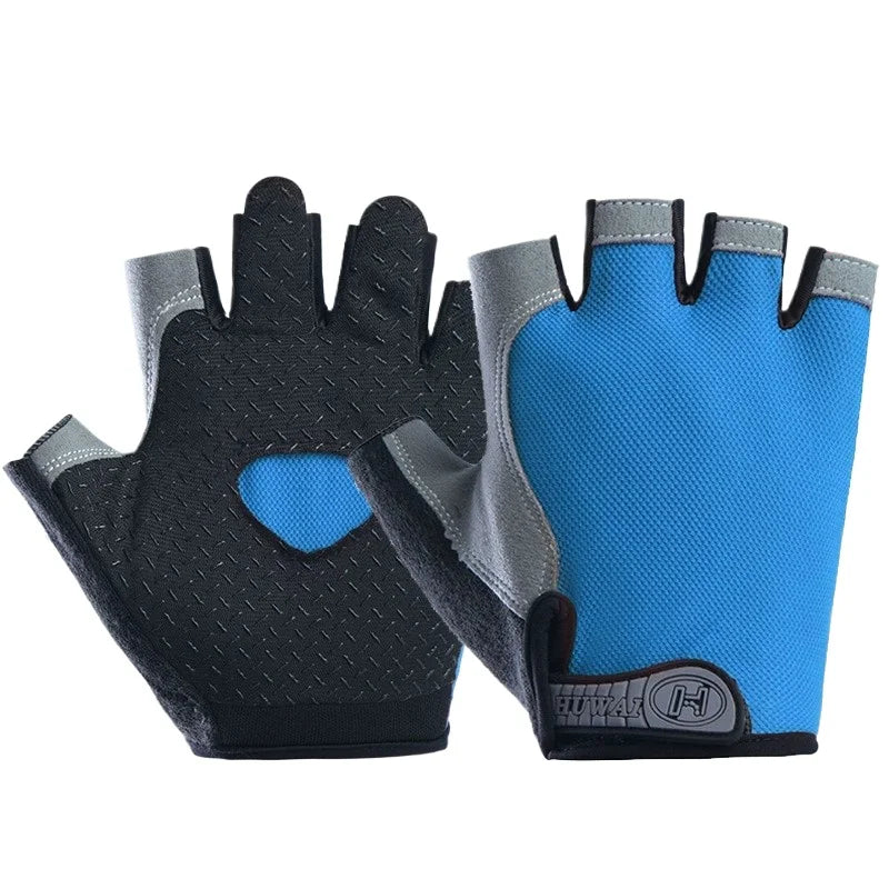 Fingerless Training Gloves for Gym, Weightlifting and Cycling