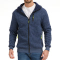 Autumn Men's Jackets Slim Fit Zipper Design Hooded Windproof Solid Color Fashion Male Sweatshirts Jacket Classic Outwear