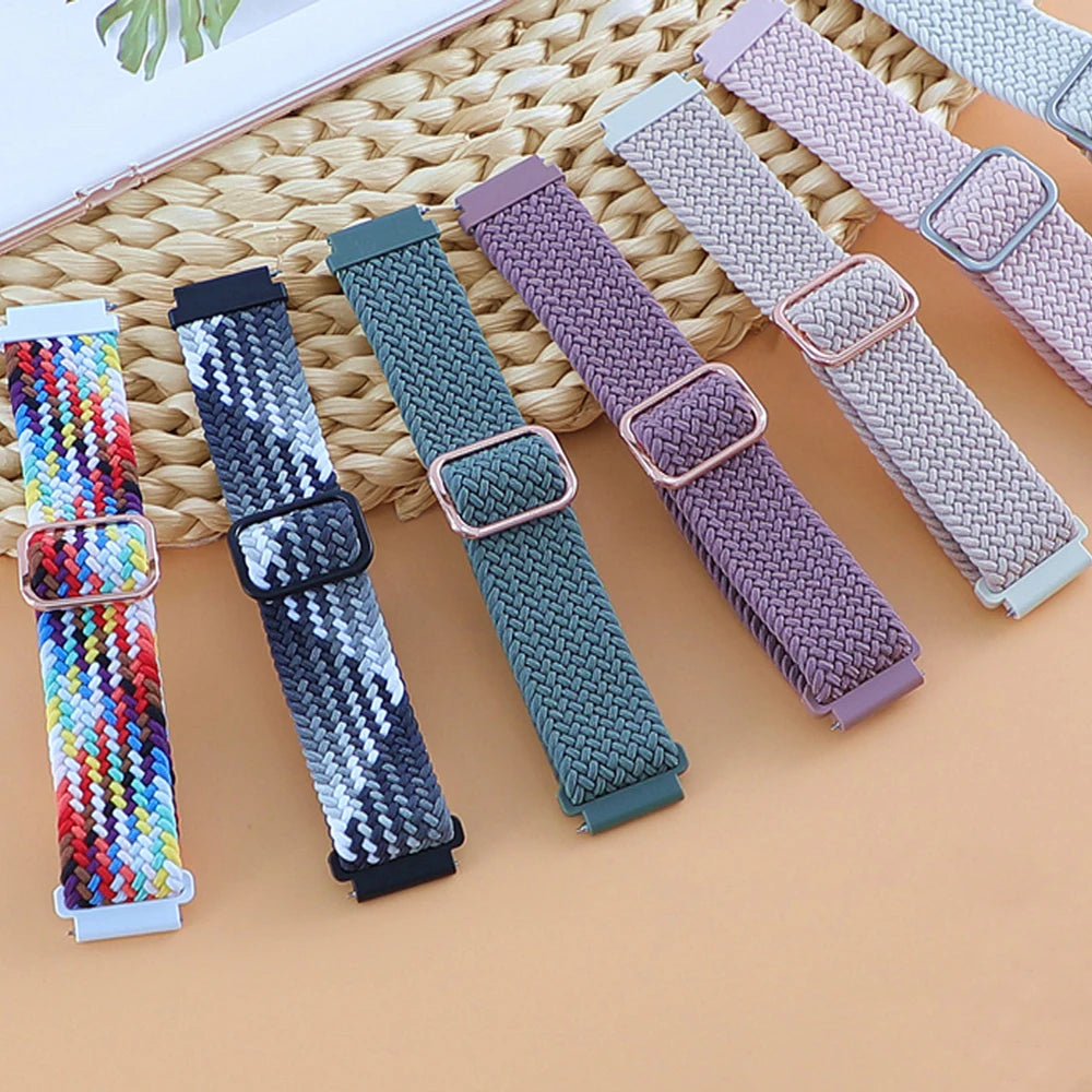 Correa para Amazfit GTS 4/4 mini/2/2e/3/GTR 4/2/3/Pro/stratos 3 accesorios reloj inteligente pulsera amazfit bip correa 20mm 22mm