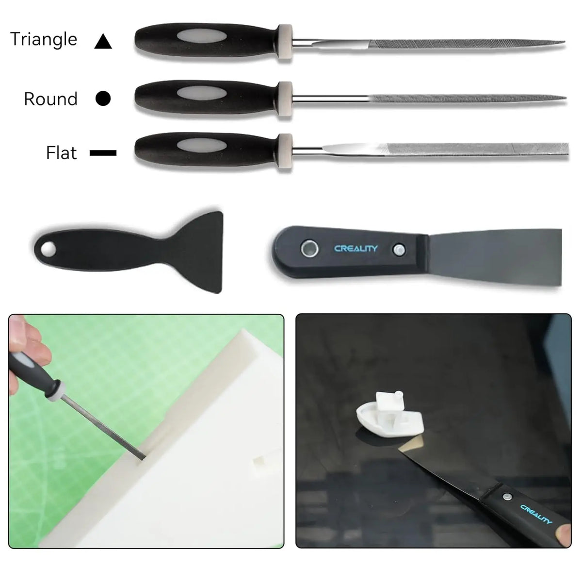 Kit Creality da 74 utensili per la stampa 3D