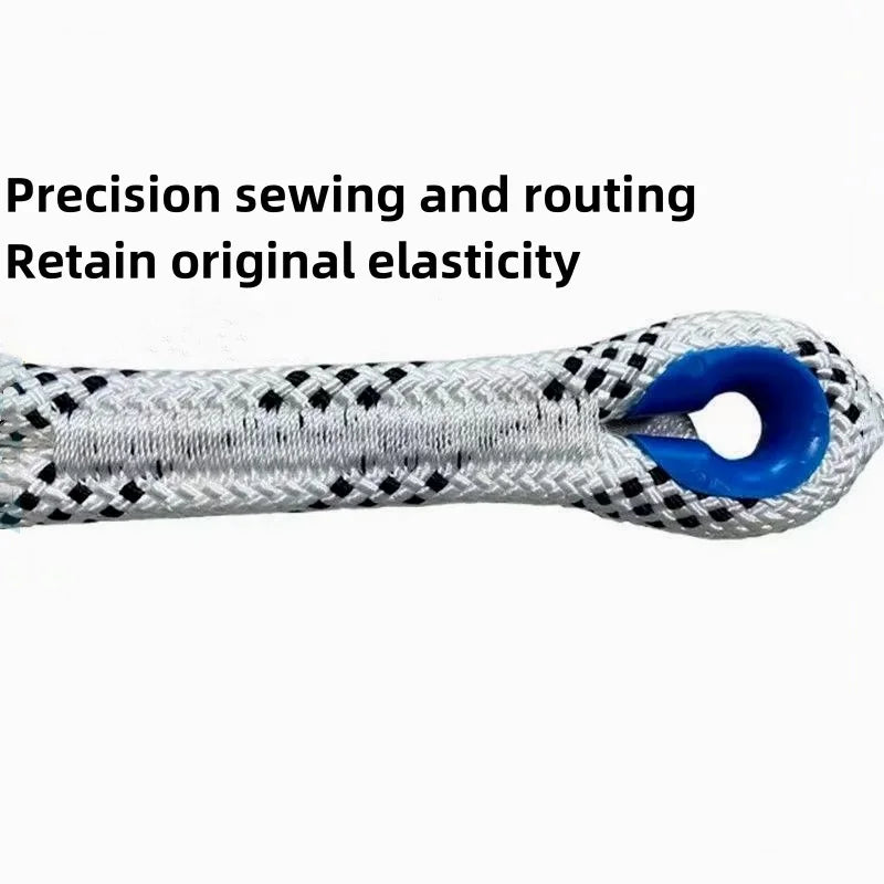 16mmX2m Outdoor Safety Rope High Altitude Work Insurance Rope Car Trailer Rescue Rope for Climbing Extension